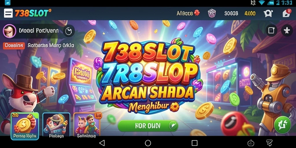 Tangkapan layar gameplay seru dari 738SLOT yang mengasyikkan.
