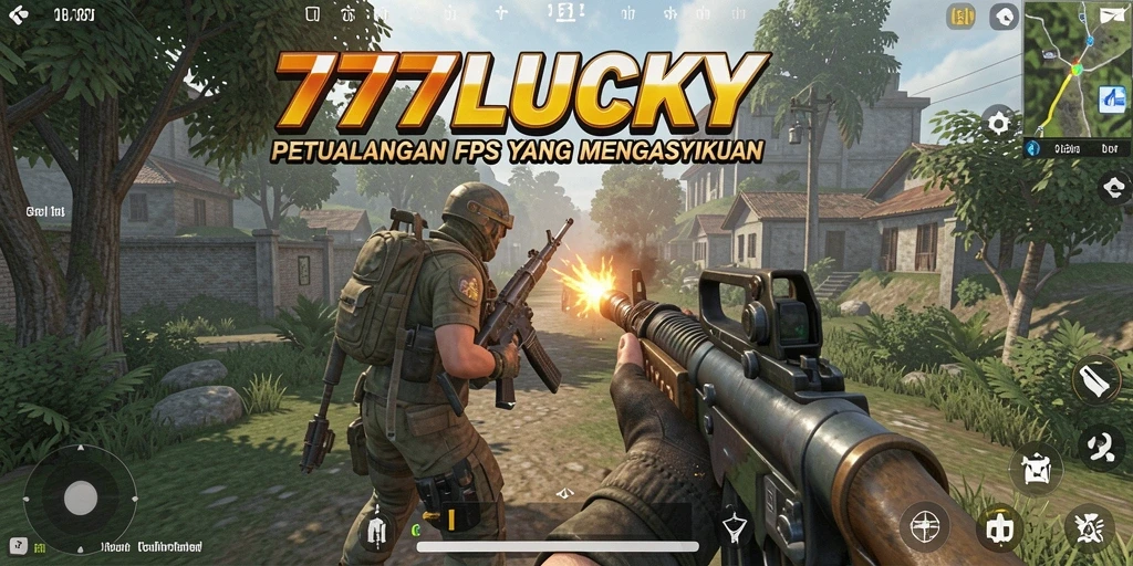 Tangkapan layar gameplay 777LUCKY yang menegangkan.