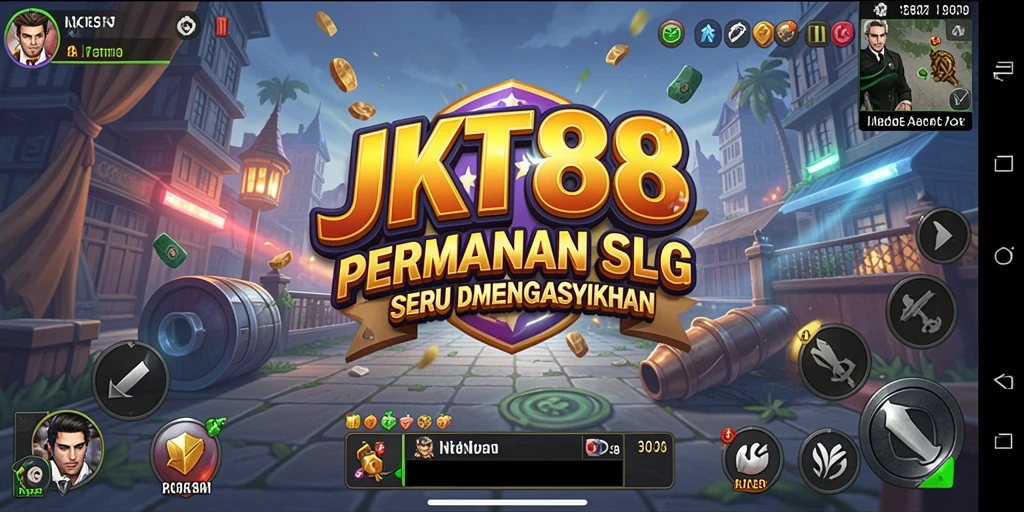 Tangkapan layar gameplay <strong>JKT88</strong> yang menggambarkan aksi strategis yang mendebarkan.