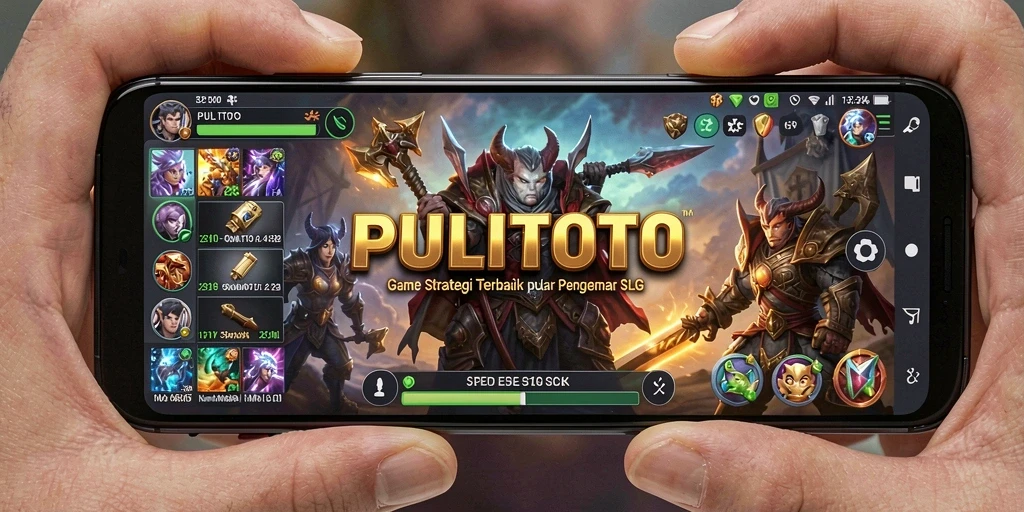 Tampilan gameplay SLG yang mendebarkan di PULITOTO.