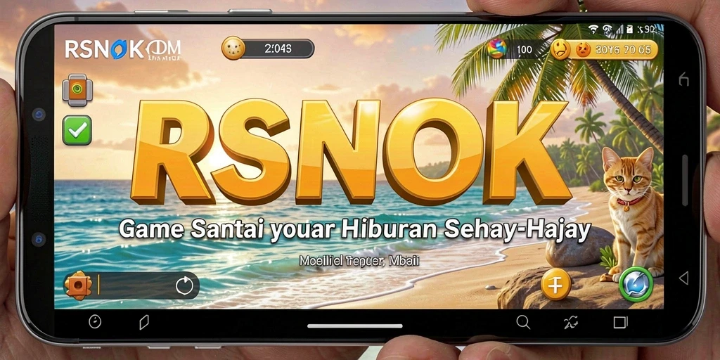 Tampilan gameplay RSNOK yang menarik dan penuh warna.