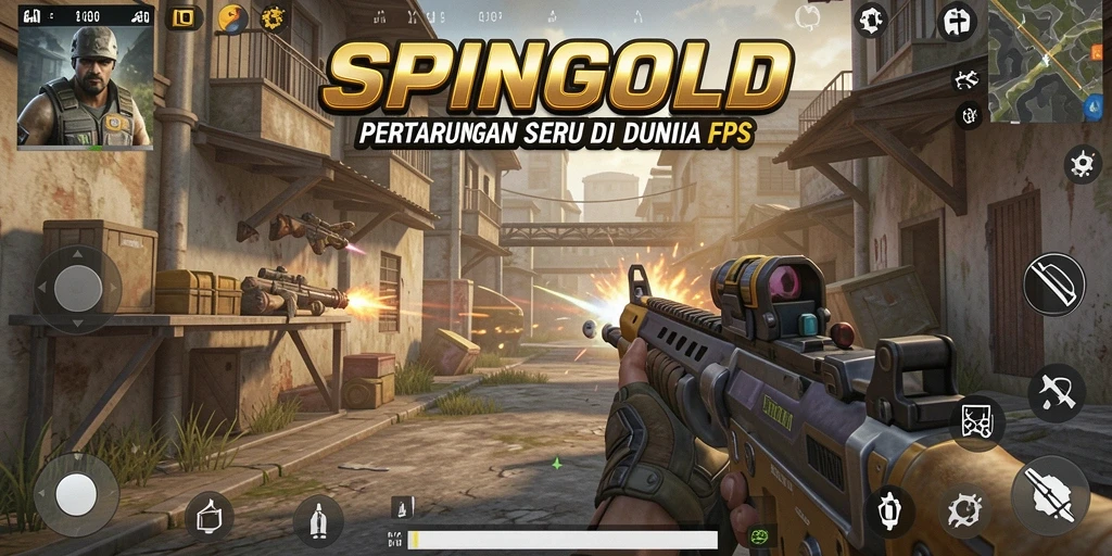 Gameplay seru dan menegangkan di SPINGOLD.