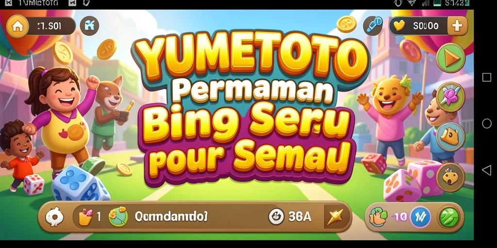 Tampilan seru gameplay Bingo di YUMETOTO.